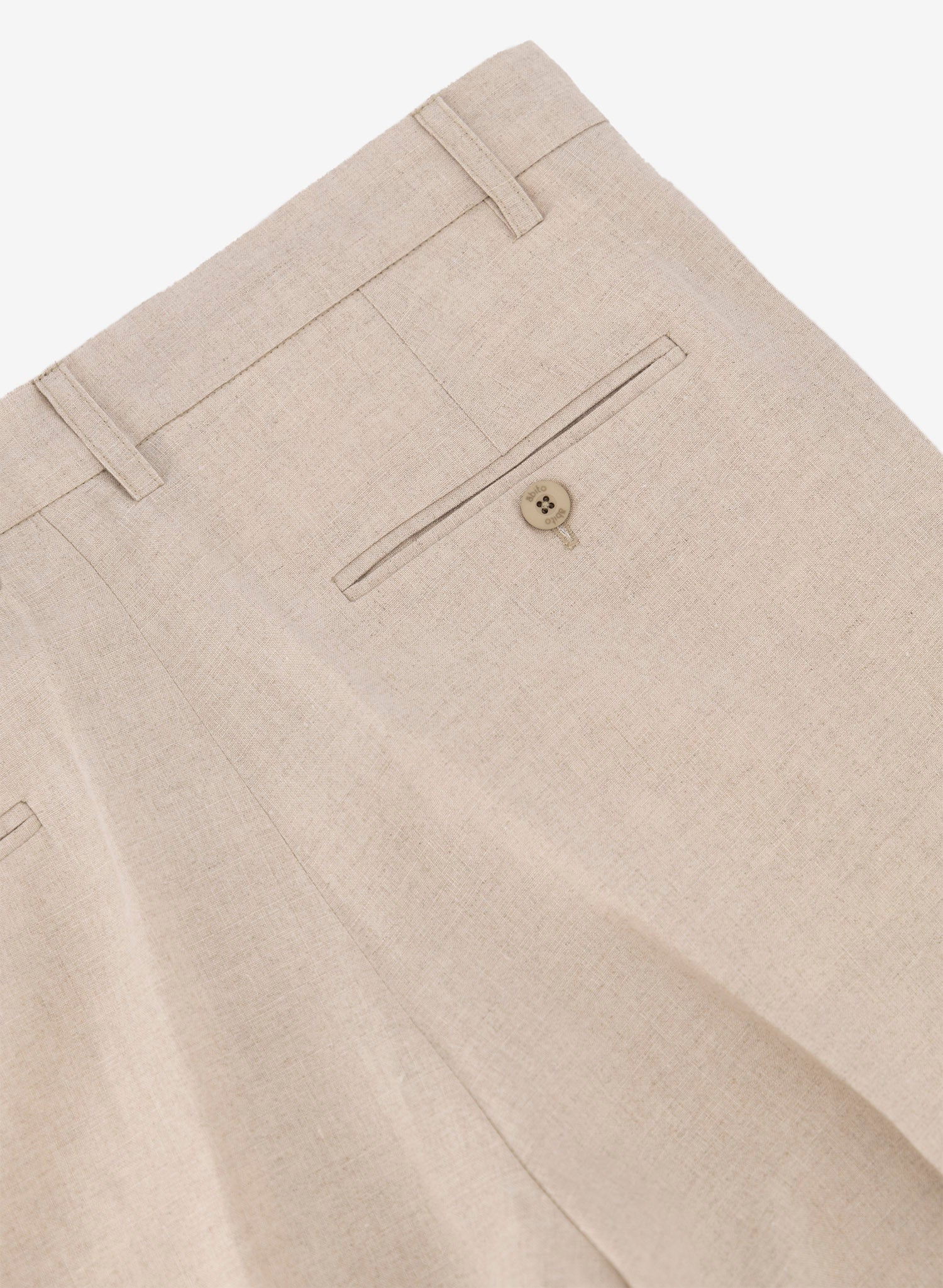 Pantalón Básico Recto beige