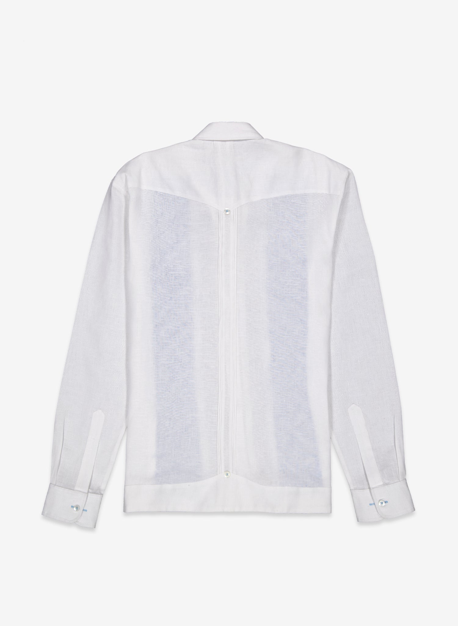 Guayabera Artesanal Cantil Blue Bell