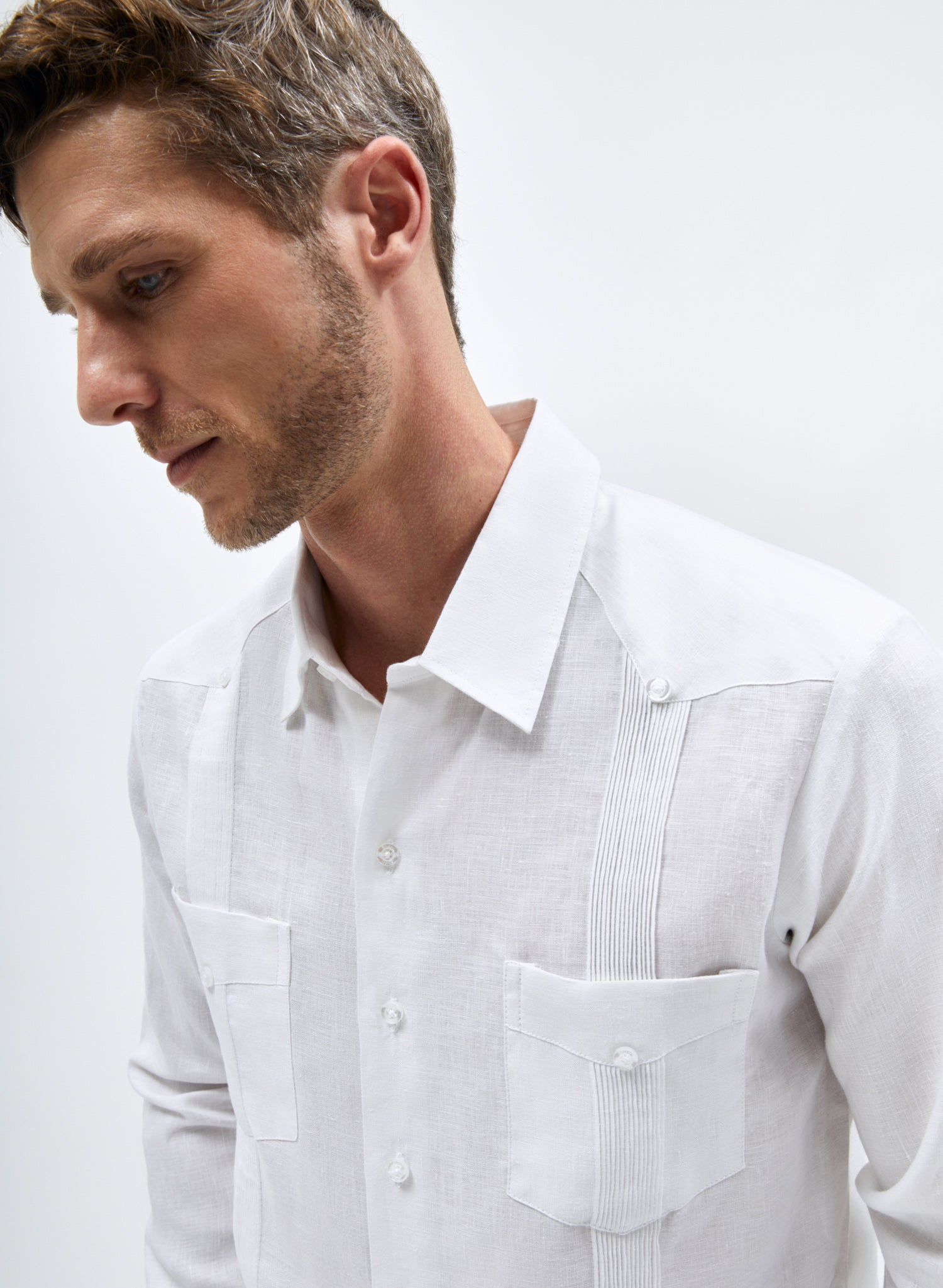 Guayabera Luxury XL BLANCO