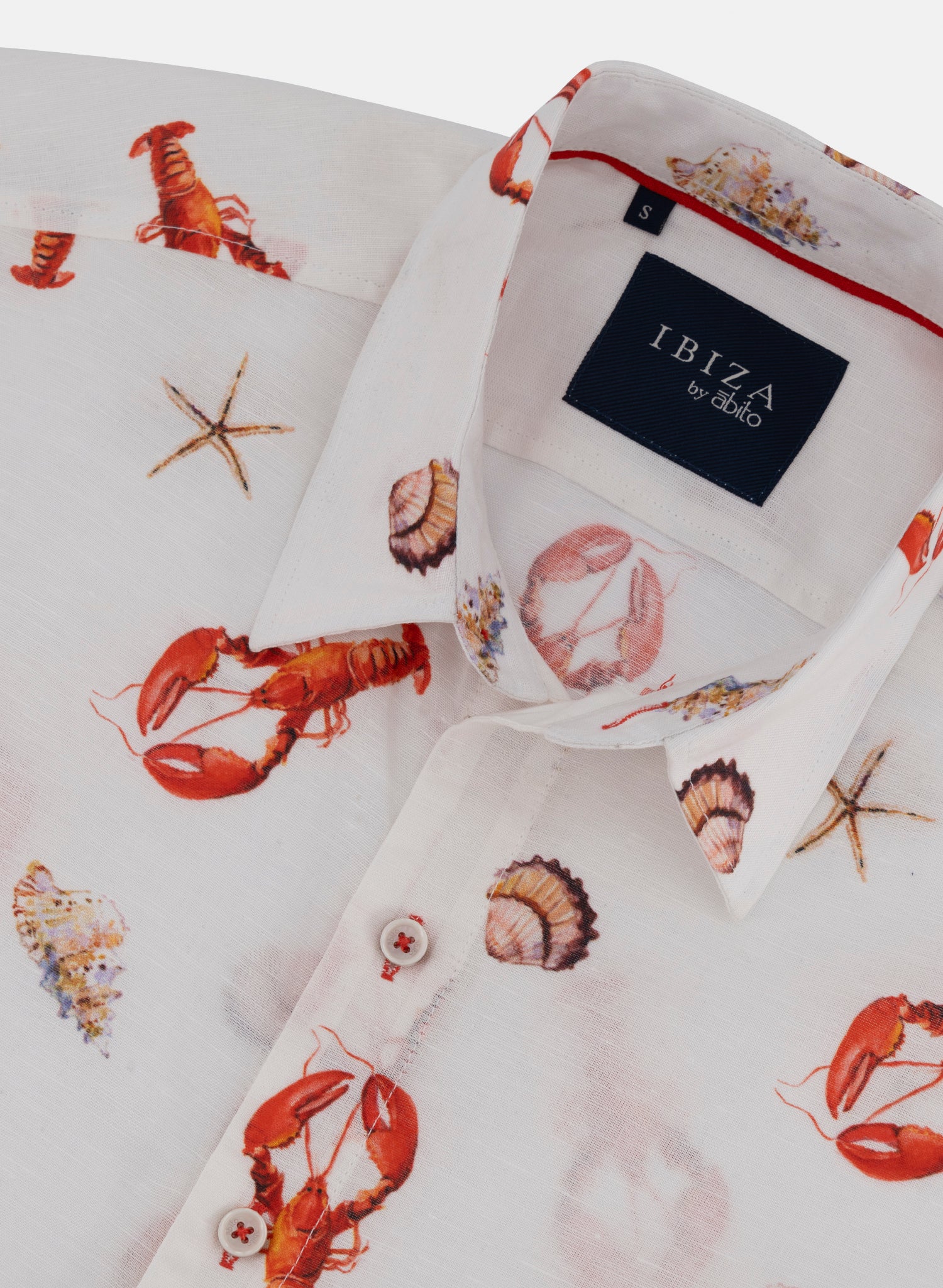 Camisa manga corta paraga Langouste